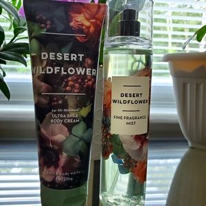 Desert Wildflower bundle (bath and body works!)